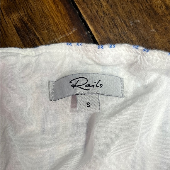 Rails Blue and White Striped Mini Dress - Picture 3 of 5